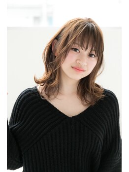 ミリュウ(Milieu)の写真/再現性の高いカット技術で、乾かすだけで美フォルムに*冷温浴ヘッドスパもプラスして極上の癒しをお届け☆