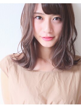 リピース(Re.peace) Repeace.セミロング×シアーベージュ