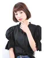 モーラ 浅香山店(MOLLA)&nbsp;内巻き艶シンプルボブ【夏カラー/ニュアンスカラー】