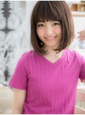 ■mod's上尾12-11★■ナチュラル可愛い♪シルキー小顔ストレート