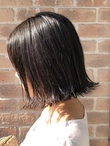 ヘアメイクエイト 丸山店(hair make No.8)&nbsp;【担当＊岩切祐樹】切りっぱなしボブ