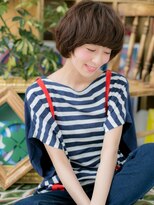 カバーヘア ブリス 川口(COVER HAIR bliss)&nbsp;*+bliss川口+*…ガーリー気分♪くせ毛風ふんわりボブc