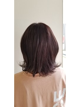 ラブズラフズ 下上津役店 (Loves Laughs) 外ハネバイオレット