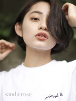 サンドアンドローズ(sand rose)&nbsp;しっかりと大人めボブ