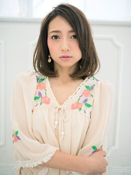 シエル ヘアデザイン シエル我孫子(CIEL HAIR DESIGN)の写真/【我孫子】イメージに近い色を実現するハーブカラーで綺麗に染まる！『新規限定カット+カラー¥7000』