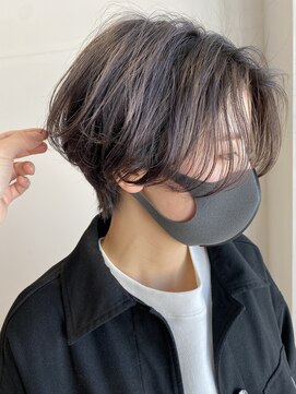 ケーオーエスビューティー(K O S beauty) ハンサムショート×ラベージュ