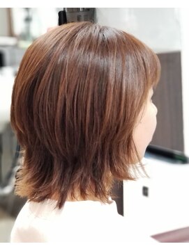 ヘアデザインロアール 元町店(Hair Design LOIRE) くびれウルフショート