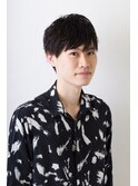 ポイントパーマで柔らかい印象のマッシュスタイルに!