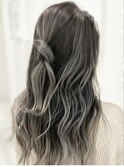 【AUBE HAIR】シルキーグレージュ_ネオハイライト