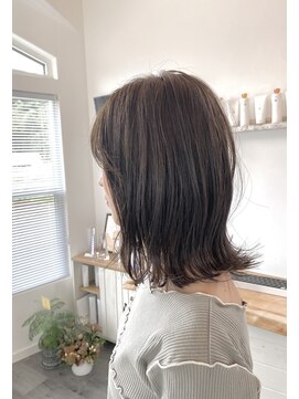 レポ(LEPO) くすみブルーグレイロブ