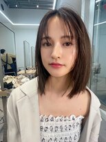 フィル 横浜(fil)&nbsp;シアベージュミディ_くびれレイヤーベージュアッシュグレージュ