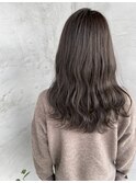 大人可愛いウェーブスタイル☆オリーブベージュ