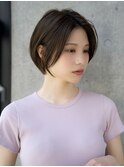 前髪長め大人ショートボブ20代30代40代【AIN.表参道】川原大地
