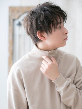 グルーミングサロン バーバー キャッスル 北浦和西口(Grooming salon Barber Castle) 好感度大カーキアッシュのさわやかマニッシュP