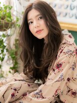 カバーヘア イヴ 戸頭店(COVER HAIR EVE)&nbsp;センターパートくせ毛風小顔ウェーブ巻きc5戸頭20代30代40代