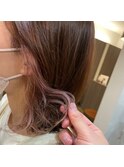 インナーくすみピンク