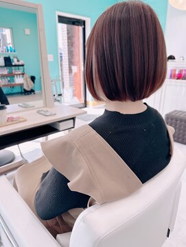 ユーフォリア(Euphoria.) ホワイトベージュ×インナーカラー