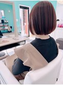 ホワイトベージュ×インナーカラー