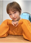 大人可愛い20代30代40代50代小顔ショートボブ丸みショートくびれ