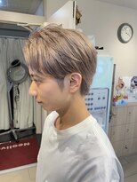 テトラ バイ ネオリーブ 横浜西口店(tetra by neolive)&nbsp;横浜★ブリーチ2回のミルクティーベージュ