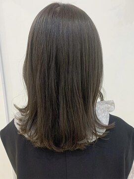 ネオヘアー 曳舟店(NEO Hair) ダークグレージュ/顔周りカット