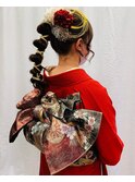 成人式のヘアアレンジ