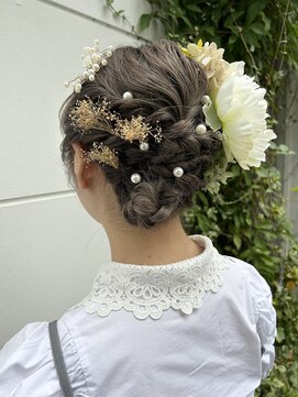 ビュートリアム 福岡(BEAUTRIUM) 特別な日のアップスタイル