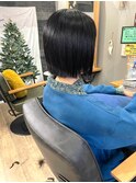 切りっぱなしボブ