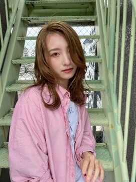 ヘアーアンドメイク エクリ 不動前店(Hair&Make equri) 顔まわりレイヤースタイル【目黒不動前】