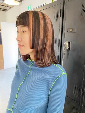 ヘアーアイストゥーレ(HAIR ICI TRE) ブリーチ　ハイライト　ハイトーン