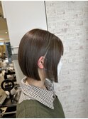タッセルボブフルバングカット