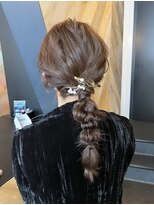 ロットアニバース(lott annibirth)&nbsp;【髪質改善】編み下ろしヘア@mutsumi