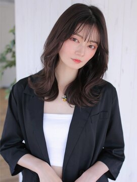 アグ ヘアー レシパ 星置店(Agu hair respa) 《Agu hair》シースルー前髪×エギョモリロング
