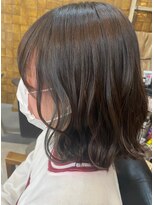 カットハウス美人館 さりげなく*イヤリングカラー