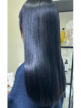 アン ビー(an B) 髪質改善カラー×ブルーブラック