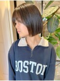 ◎美髪切りっぱなしボブ