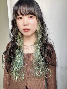 アルテヘアー(arte HAIR)の写真/【栄/久屋】インナーカラー/フェイスフレーミングカラーもダメージレスに[イルミナカラー公式認定サロン]