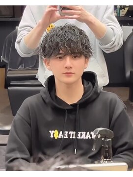 マーレ 山口湯田店(MARE) マッシュ×波巻きパーマ