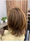 レイヤースタイル/ハイライト/ベージュ