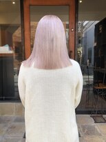 ウニレ バイ センス(unire by sense)&nbsp;【ブリーチ２回】pailホワイトカラーで柔らかいカラー！