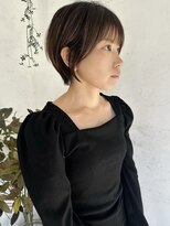 トレヘアー 京都 烏丸(tRe hair)&nbsp;ショートカット　顔まわり　ショートボブ