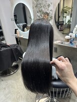 エトラ 渋谷店(etora)&nbsp;艶髪 アッシュブラック アッシュグレー ケラチントリートメント