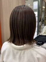ミングル(MINGLE)&nbsp;30代40代◎ひし形シルエットボブ×前下がりで小顔効果UP↑