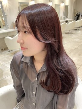 ザックラフィネ(ZACC raffine) 韓国風ワインレッド/チェリーレッド/暖色カラー