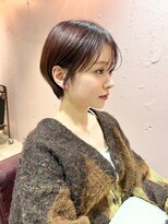 ラミエ バイ メルト 吉祥寺(lamie by melt)&nbsp;*滝田*ラベンダーブラウン小顔似合わせショートカットボブ吉祥寺