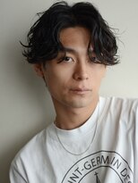 スミス 秋葉原(Smith)&nbsp;MEN’S HAIRブルーブラックシャドウパーマ