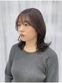 熊本 透明感カラー 韓国風スタイル Una Yumika