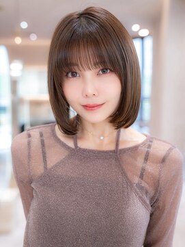 エースハバナ 渋谷(1 HAVANA) チョコグレージュ/20代30代大人かわいい/ミディアムレイヤー