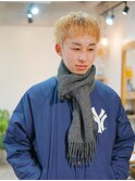 ダウンバングショート×ハイトーンカラー