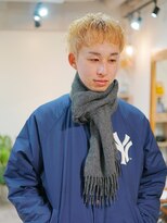 ネイヴィル(navile)&nbsp;ダウンバングショート×ハイトーンカラー